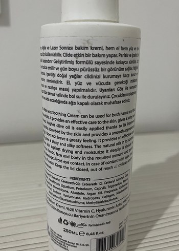 El  yüz vücutt krem - Görsel 4