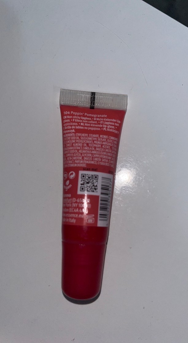 Essence Juicy Bomb Bordo Parlak Dudak Parlatıcısı kiraz kokulu - Görsel 3