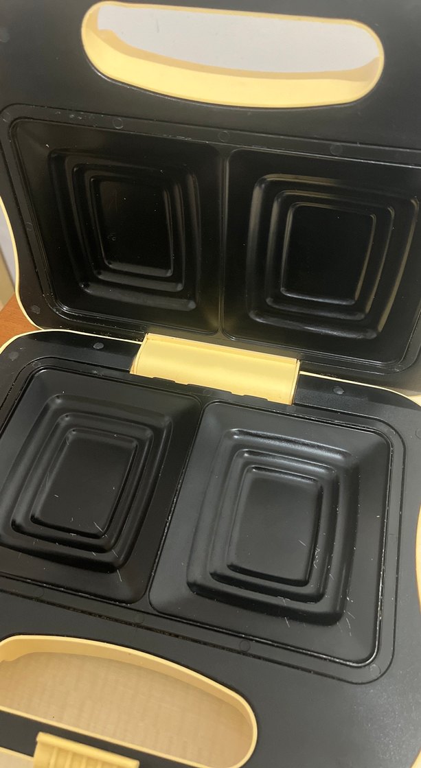 Altın Renkli Parlak Tost ve Sandviç Makinesi - Görsel 3