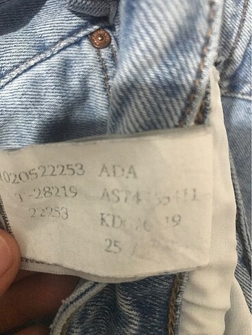 27 Beden mavi Renk Pantolon