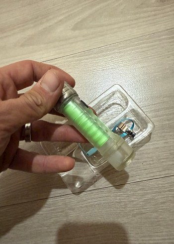 Beyaz ve Kırmızı LED Mini Fener fonksiyonel - Görsel 4