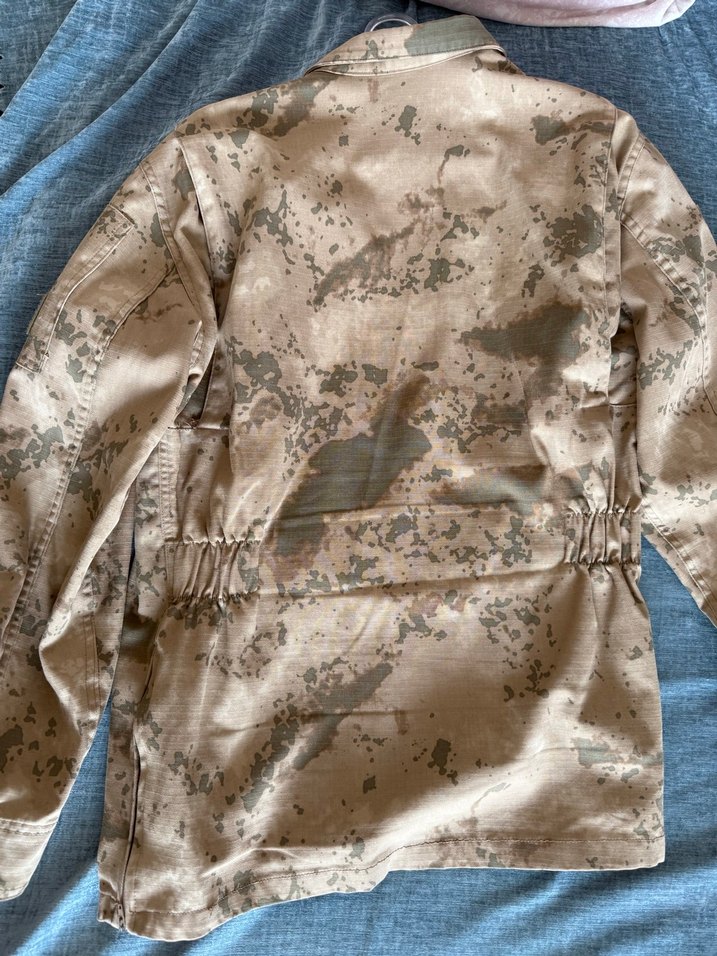 Kamuflaj Desenli Amerikan Askeri Gömlek - Görsel 3