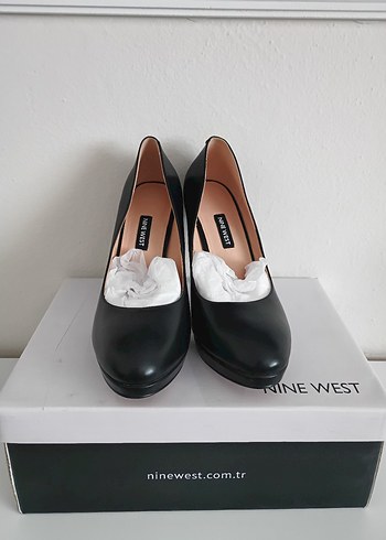 Nine West Kadın Siyah Platform Topuklu Stiletto