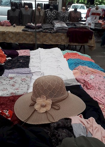 Beden Bej Örgü Kadın Şapka
