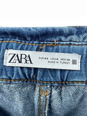 40 Beden mavi Renk Zara Jean / Kot %70 İndirimli.