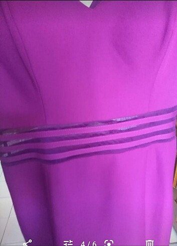 Bayan mürdüm abiye - Görsel 3