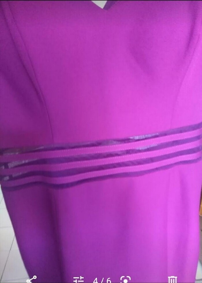 Bayan mürdüm abiye - Görsel 3