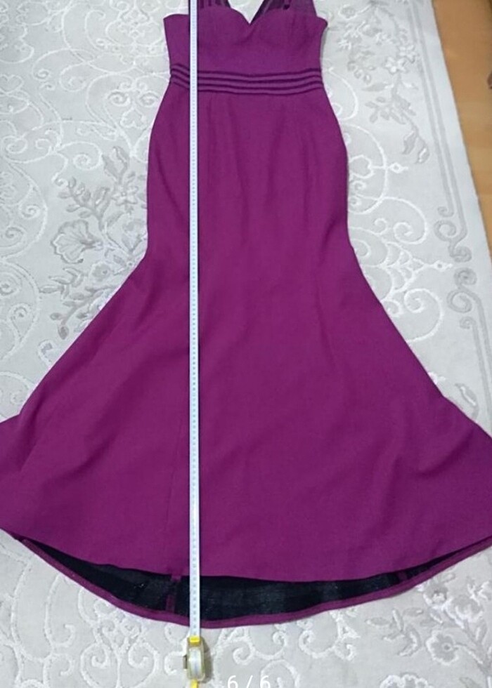 Bayan mürdüm abiye - Görsel 4