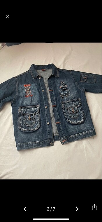 Erkek çocuk kot ceket - Görsel 2