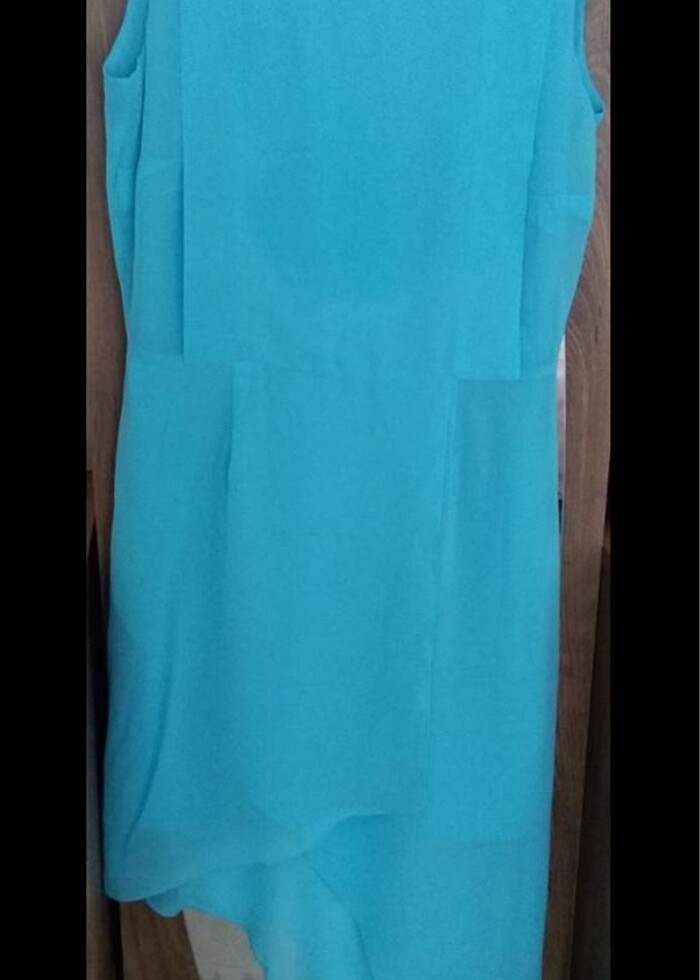 Kadın asimetrik kesim elbise ???? - Görsel 2