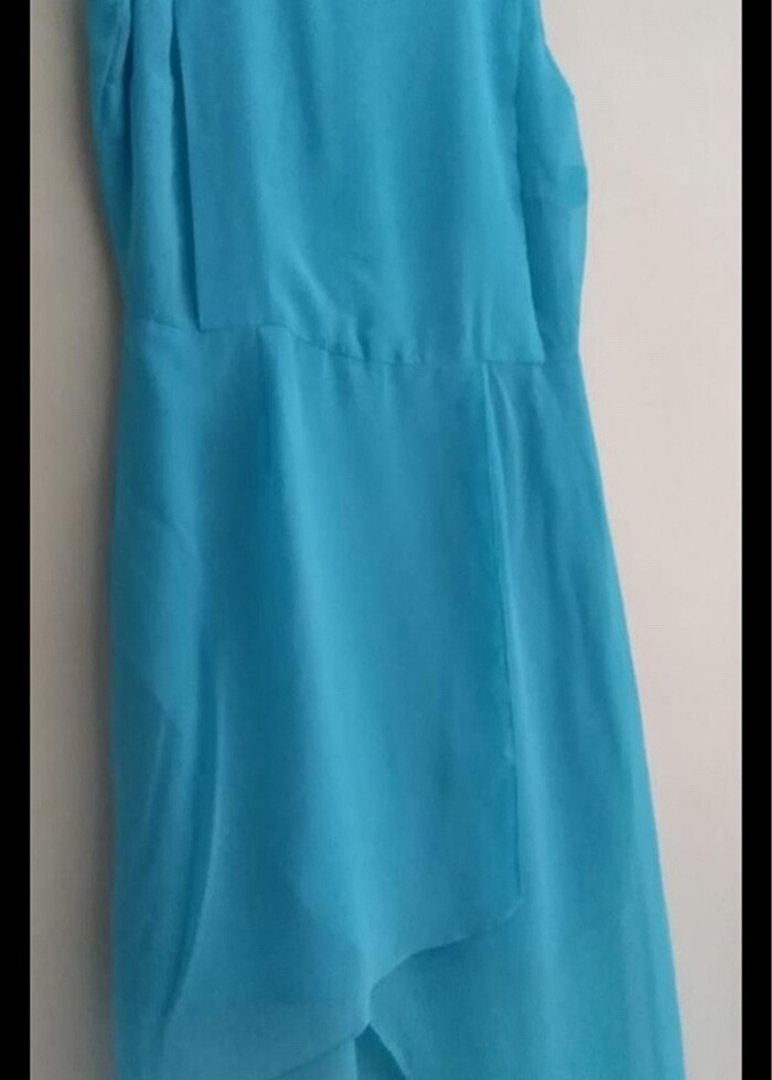 Kadın asimetrik kesim elbise ???? - Görsel 5