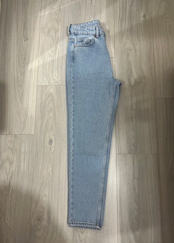 Düz Kesim Midi Boy Denim Kadın Pantolon - Görsel 2