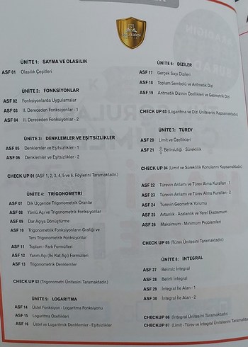 Beden AYT Matematik Çek-Kopart Soru Bankası