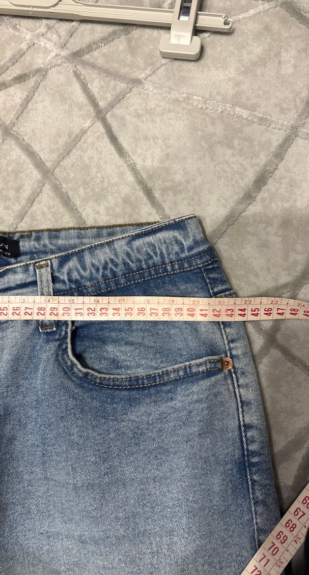 Erkek Mavi Regular Fit Denim Jean - Görsel 4