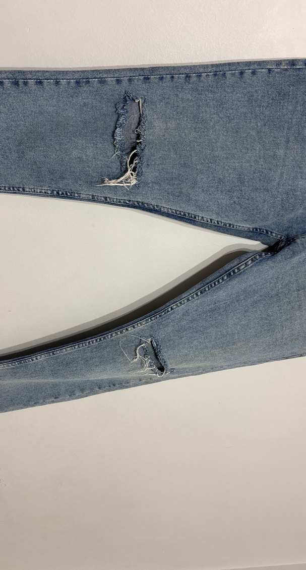 Erkek Mavi Regular Fit Denim Jean - Görsel 2