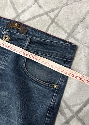Erkek Lacivert Regular Fit Denim Jean - Görsel 3