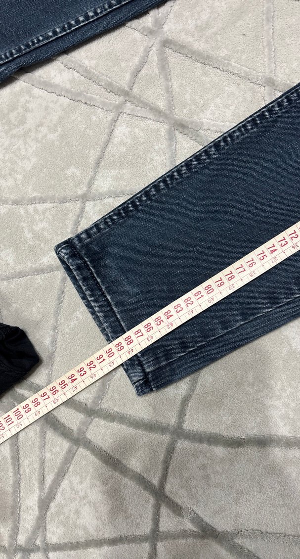 Erkek Lacivert Regular Fit Denim Jean - Görsel 4