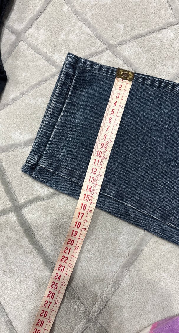 Erkek Lacivert Regular Fit Denim Jean - Görsel 5