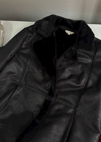 Siyah Kadın Kaban - Görsel 5