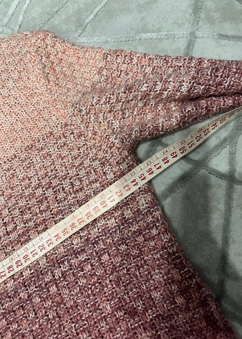 Kadın Pembe Triko Uzun Kollu Kazak - Görsel 4