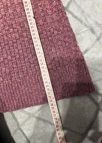 Kadın Pembe Triko Uzun Kollu Kazak - Görsel 5