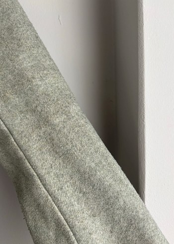 Zara Kuşaklı Mint Yeşili  Kaban - Görsel 2