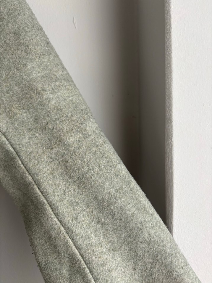 Zara Kuşaklı Mint Yeşili  Kaban - Görsel 2