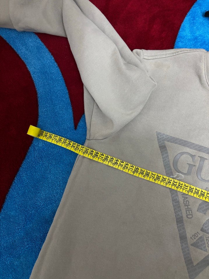 Gri Baskılı Kadın Sweatshirt - Görsel 4