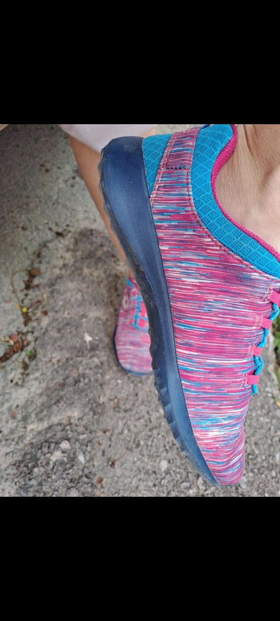 Renkli Bağcıklı Kadın Spor Ayakkabı - Görsel 2