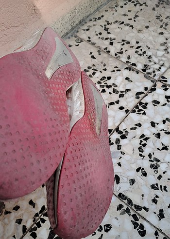 turuncu  Bağcıklı Kadın Spor Ayakkabı - Görsel 3