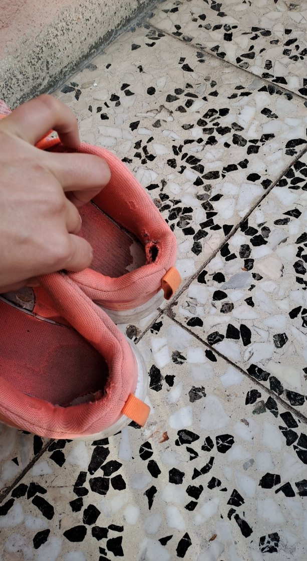 turuncu  Bağcıklı Kadın Spor Ayakkabı - Görsel 5