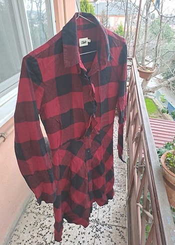 gomlek elbise - Görsel 3