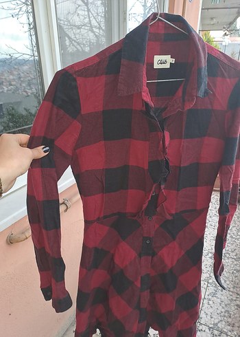 gomlek elbise - Görsel 2