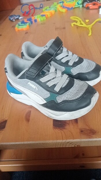 29 Beden gri Renk Puma erkek çocuk spor ayakkabısı