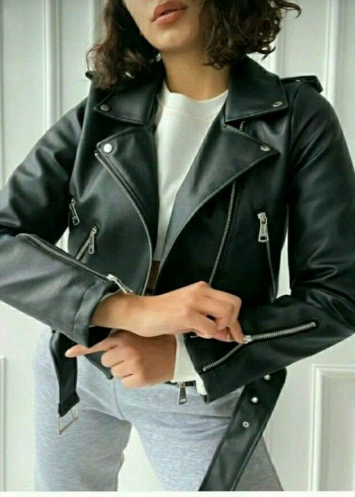 Deri ceket - Görsel 3