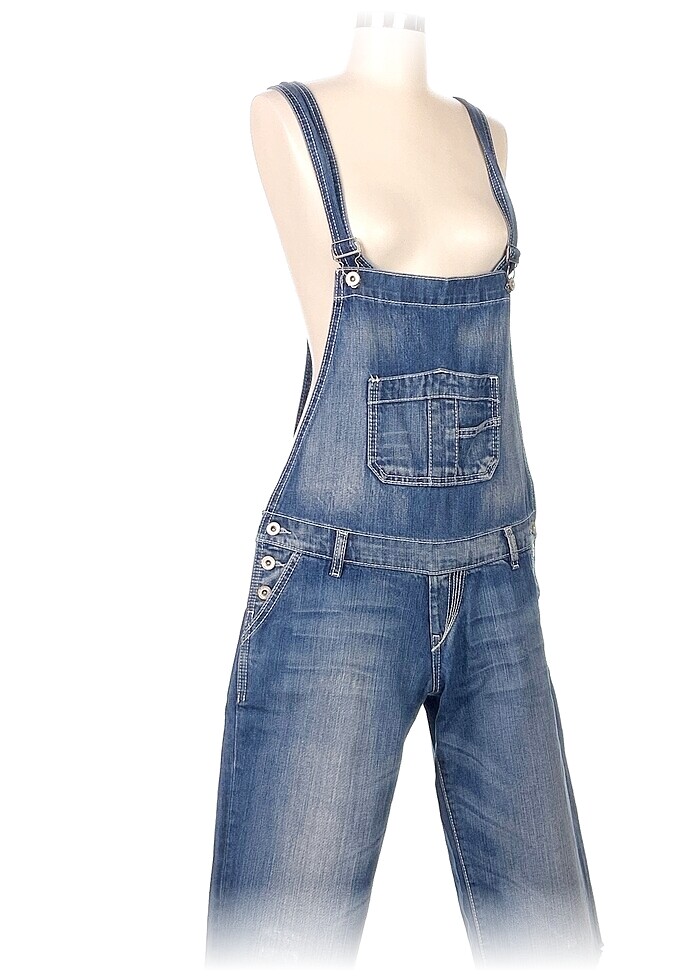 Vintage Love Kısa Tulum %70 İndirimli. - Görsel 2