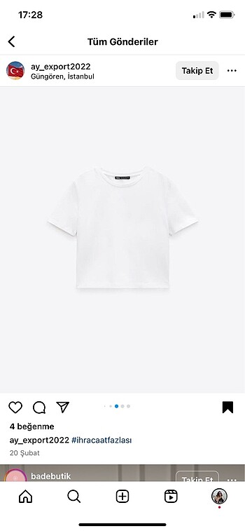 s Beden siyah Renk Zara crop