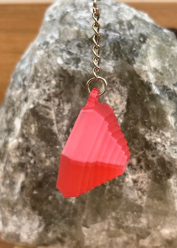 Renkli Zincir Detaylı  Anahtarlık - Görsel 2