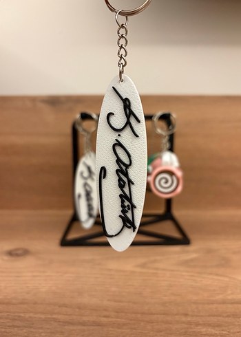 Renkli Zincir Detaylı Punk Anahtarlık - Görsel 4