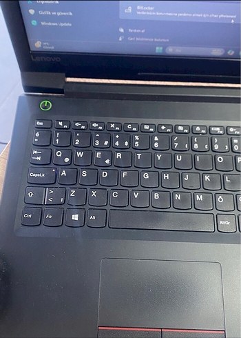 Lenovo Siyah Dizüstü laptop - Görsel 3