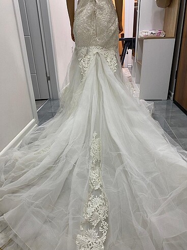 Balık tasarım gelinlik - Görsel 3