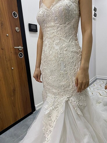 Balık tasarım gelinlik - Görsel 4