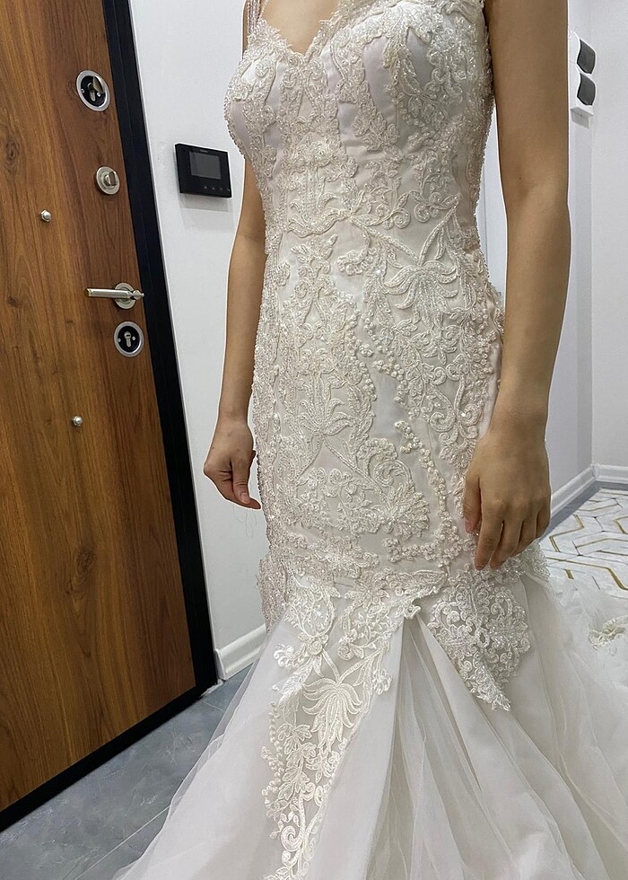 Balık tasarım gelinlik - Görsel 4