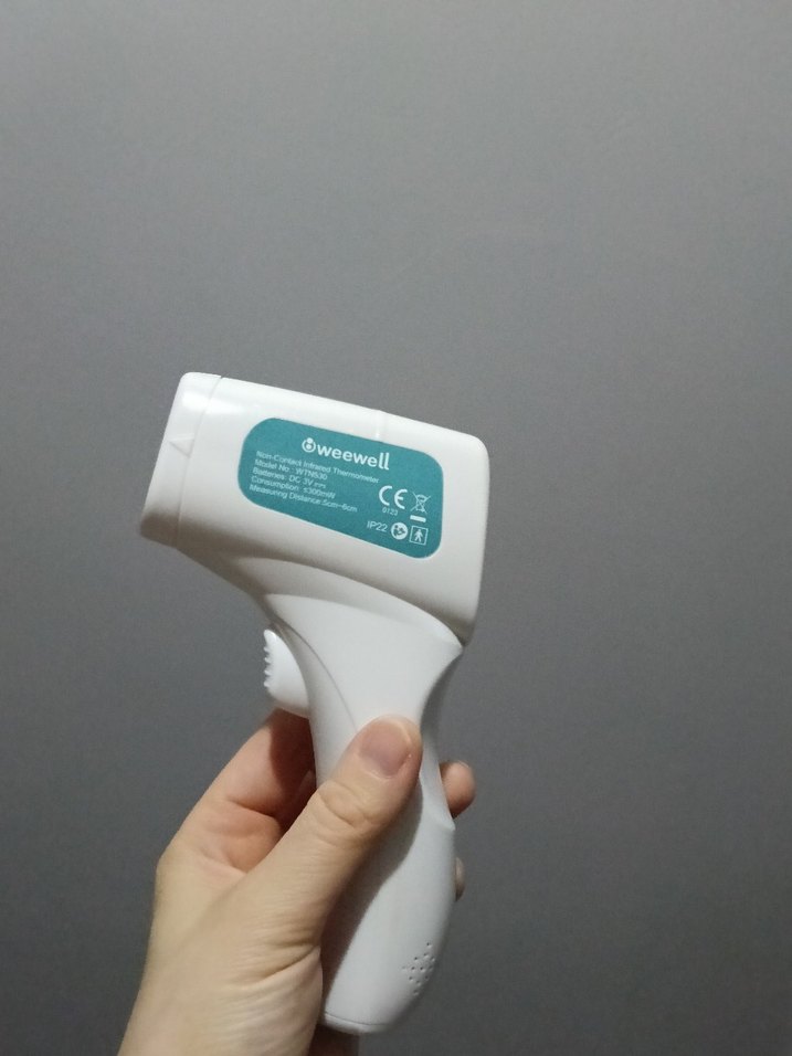 Weewell Temassız Kızılötesi Ateş Ölçer - Görsel 4