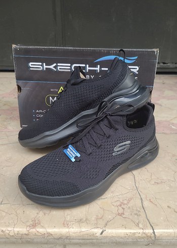 Skechers Skech-Air 44 Numara Siyah Erkek Spor Ayakkabı - Görsel 2