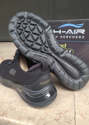 Skechers Skech-Air 44 Numara Siyah Erkek Spor Ayakkabı - Görsel 3