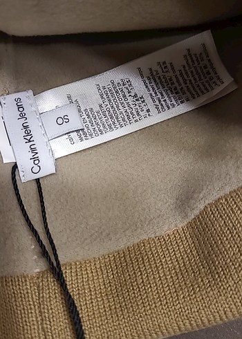 Calvin Klein Bej Örgü Kadın Bere - Görsel 3