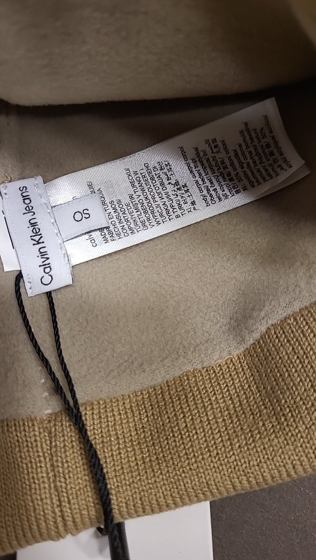 Calvin Klein Bej Örgü Kadın Bere - Görsel 3