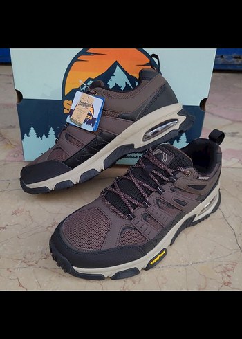 Skechers 42 Numara Outdoor Erkek Kahverengi Spor Ayakkabı - Görsel 2