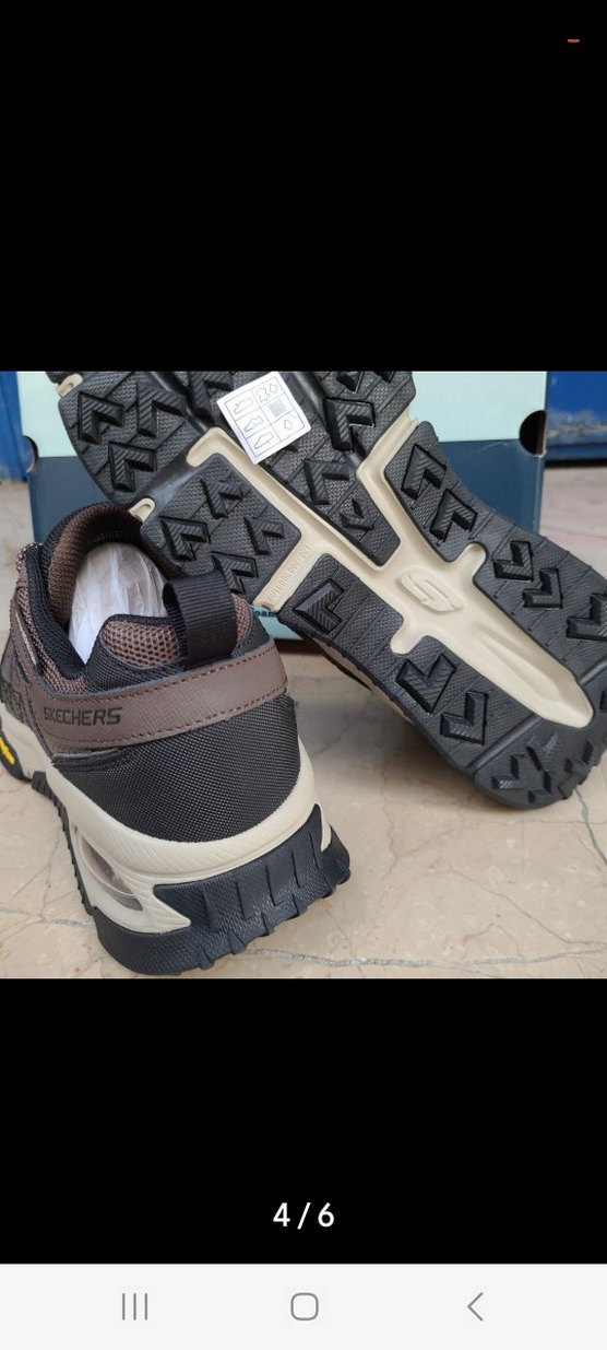 Skechers 42 Numara Outdoor Erkek Kahverengi Spor Ayakkabı - Görsel 4